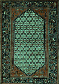 Persian Turquoise Traditional Rug, tr204turq