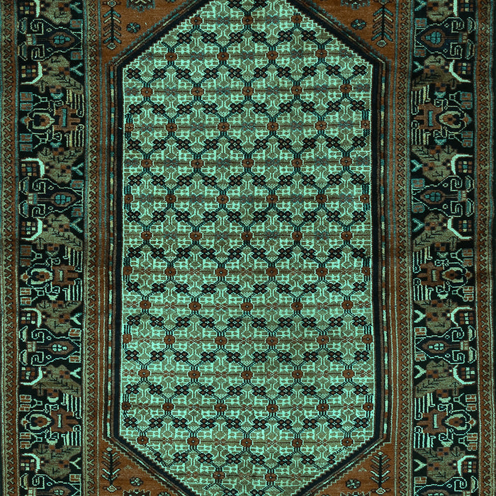 Persian Turquoise Traditional Rug, tr204turq