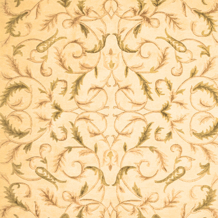 Machine Washable Persian Brown Traditional Rug, wshtr2050brn