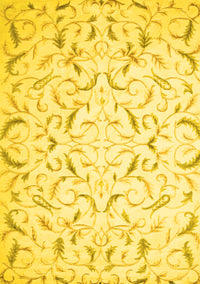 Persian Yellow Traditional Rug, tr2050yw