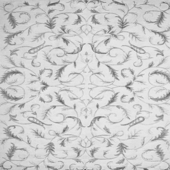 Serging Thickness of Persian Gray Traditional Rug, tr2050gry