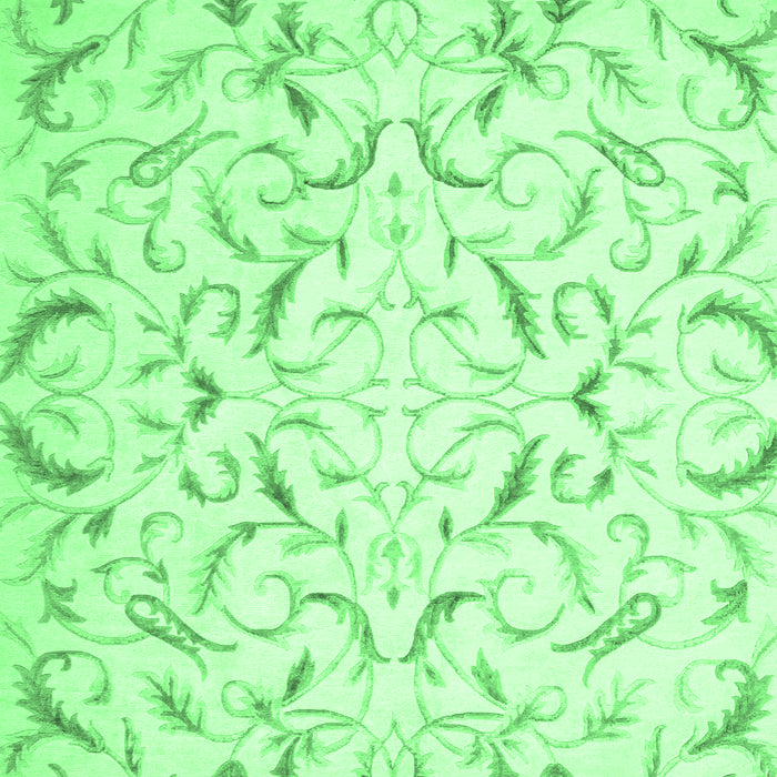 Persian Emerald Green Traditional Rug, tr2050emgrn