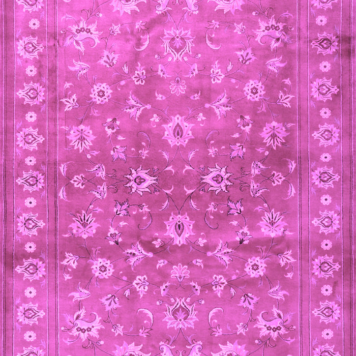 Machine Washable Persian Purple Traditional Area Rugs, wshtr2051pur