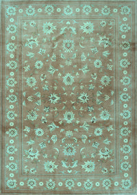 Persian Light Blue Traditional Rug, tr2051lblu