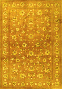 Persian Yellow Traditional Rug, tr2051yw