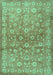 Persian Turquoise Traditional Rug, tr2051turq