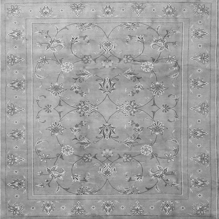 Serging Thickness of Persian Gray Traditional Rug, tr2052gry