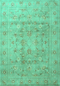 Persian Turquoise Traditional Rug, tr2052turq