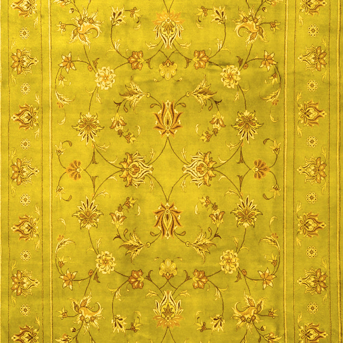 Persian Yellow Traditional Rug, tr2052yw