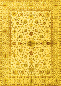 Persian Yellow Traditional Rug, tr2053yw