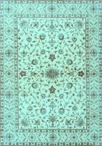 Persian Light Blue Traditional Rug, tr2053lblu