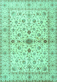 Persian Turquoise Traditional Rug, tr2053turq