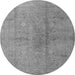 Square Persian Gray Traditional Rug, tr2054gry