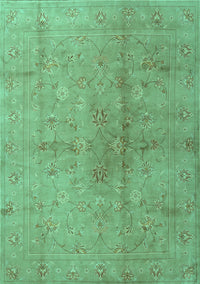 Persian Turquoise Traditional Rug, tr2054turq