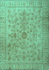 Persian Turquoise Traditional Rug, tr2055turq