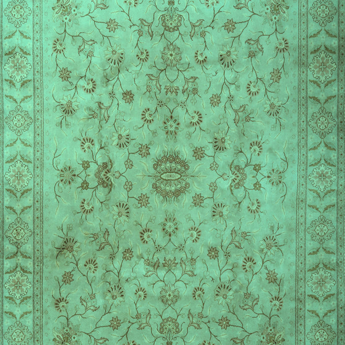 Persian Turquoise Traditional Rug, tr2055turq