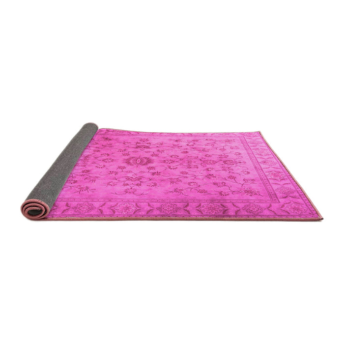 Sideview of Persian Pink Traditional Rug, tr2055pnk