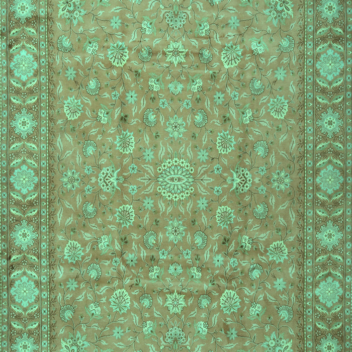 Persian Turquoise Traditional Rug, tr2056turq