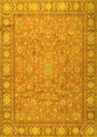 Persian Yellow Traditional Rug, tr2056yw