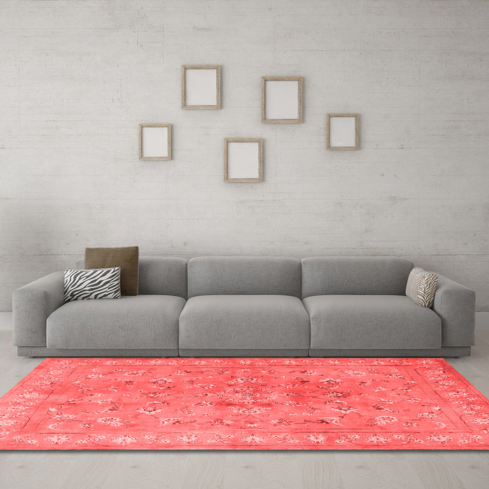 Traditional Red Washable Rugs