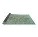 Sideview of Persian Light Blue Traditional Rug, tr2057lblu