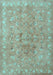 Persian Light Blue Traditional Rug, tr2057lblu