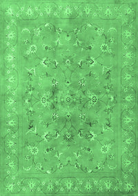 Persian Emerald Green Traditional Rug, tr2057emgrn