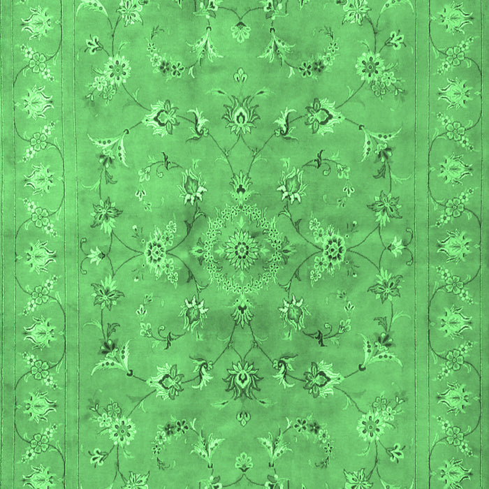 Persian Emerald Green Traditional Rug, tr2057emgrn