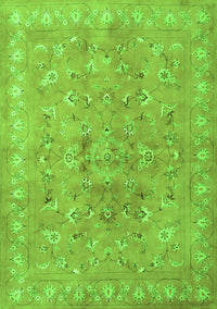 Persian Green Traditional Rug, tr2057grn