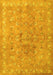 Persian Yellow Traditional Rug, tr2057yw