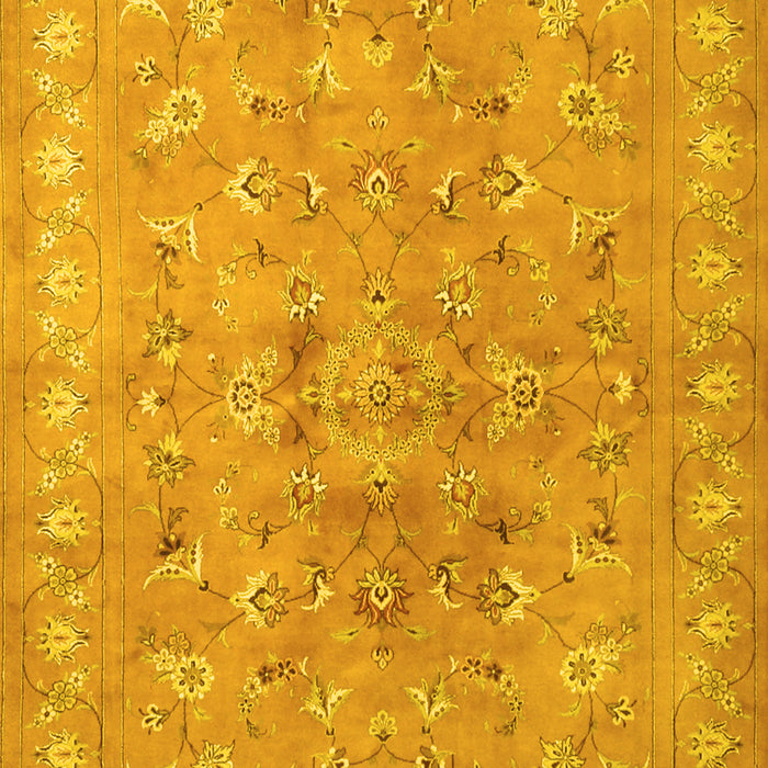 Persian Yellow Traditional Rug, tr2057yw