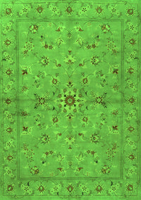 Persian Green Traditional Rug, tr2059grn