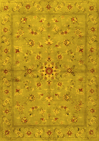 Persian Yellow Traditional Rug, tr2059yw