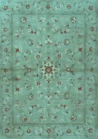 Persian Light Blue Traditional Rug, tr2059lblu