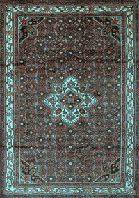 Persian Light Blue Traditional Rug, tr205lblu