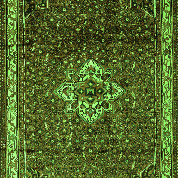 Persian Green Traditional Rug, tr205grn