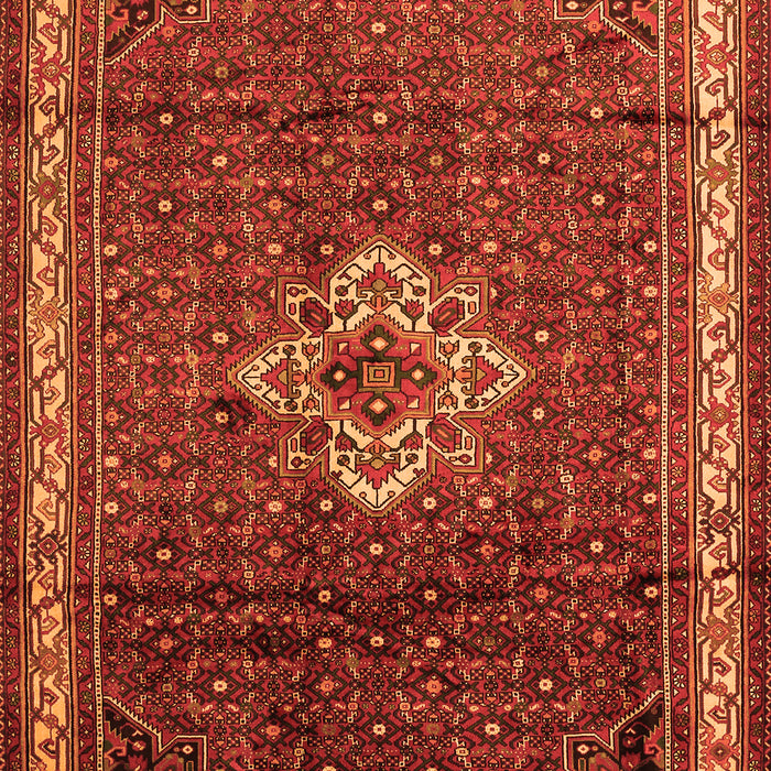 Persian Orange Traditional Rug, tr205org