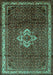 Persian Turquoise Traditional Rug, tr205turq