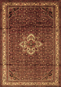 Persian Brown Traditional Rug, tr205brn