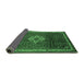 Sideview of Persian Emerald Green Traditional Rug, tr205emgrn