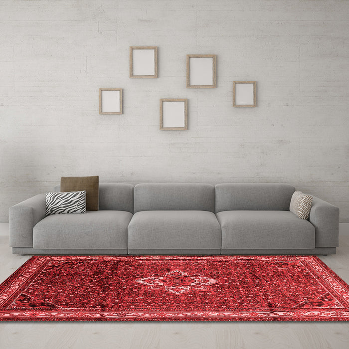 Traditional Red Washable Rugs