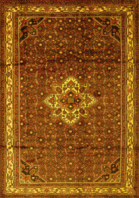 Persian Yellow Traditional Rug, tr205yw