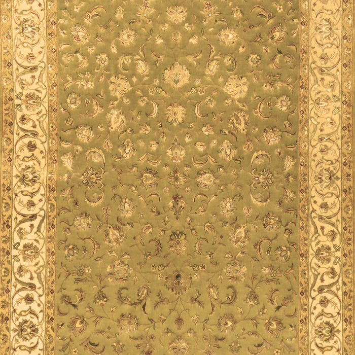 Machine Washable Persian Brown Traditional Rug, wshtr2060brn