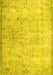 Persian Yellow Traditional Rug, tr2062yw