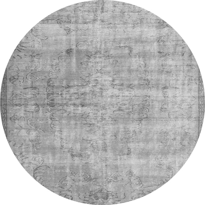 Machine Washable Persian Gray Traditional Rug, wshtr2062gry