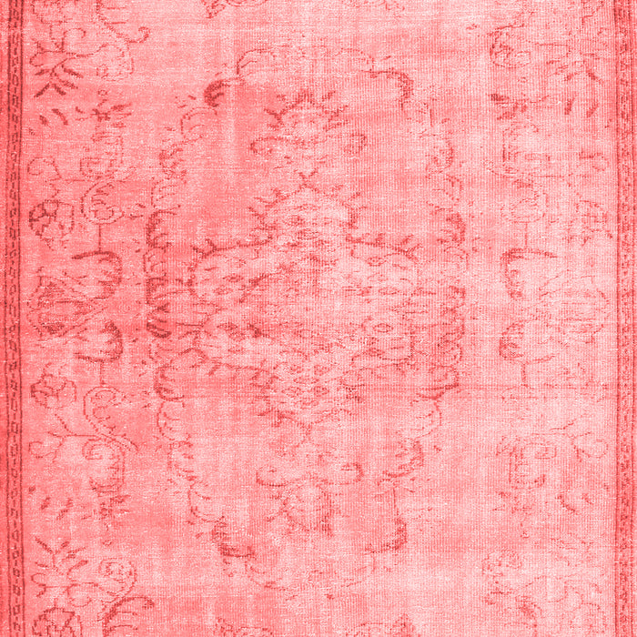 Machine Washable Persian Red Traditional Rug, wshtr2062red