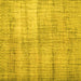 Square Persian Yellow Traditional Rug, tr2063yw