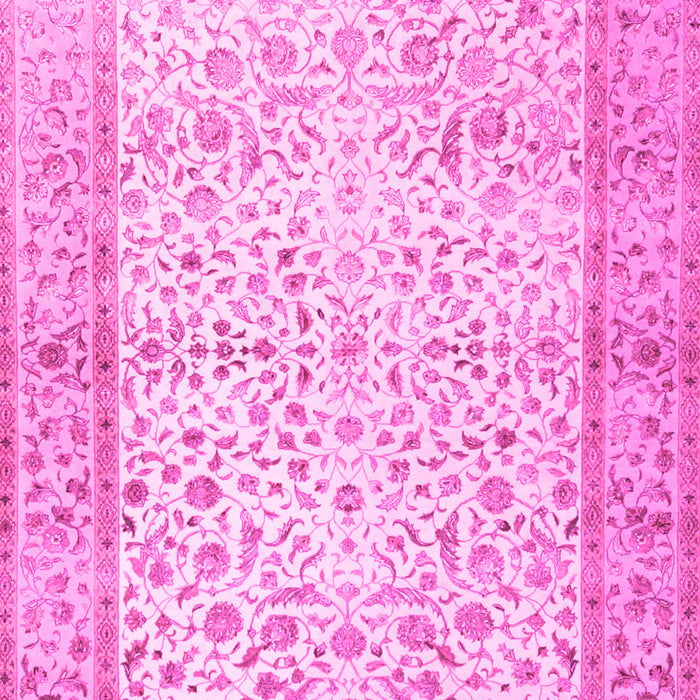 Oriental Pink Traditional Rug, tr2064pnk