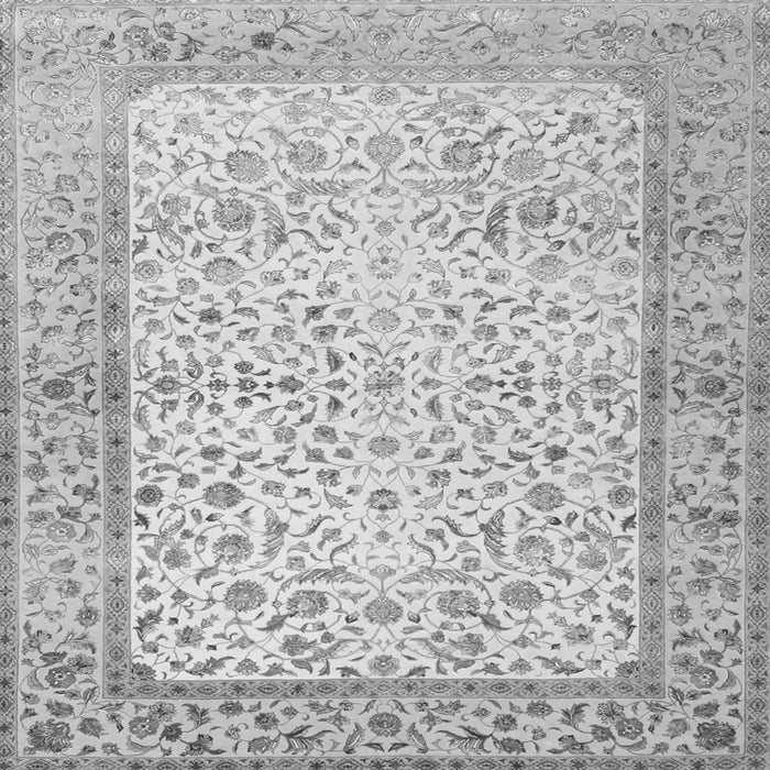 Serging Thickness of Oriental Gray Traditional Rug, tr2064gry
