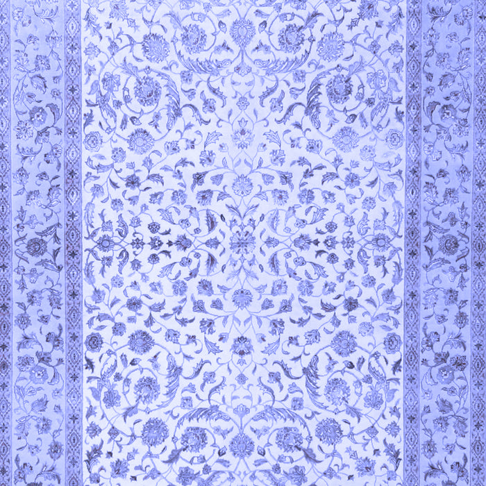 Oriental Blue Traditional Rug, tr2064blu